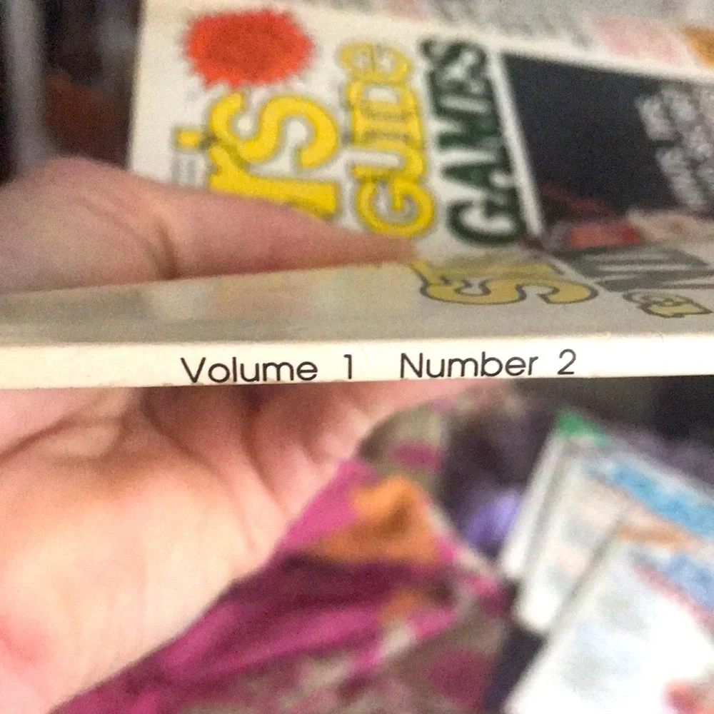 Vintage 1988 Game Player’s Strategy Guide to Nintendo Games : Vol. 1, No. 2