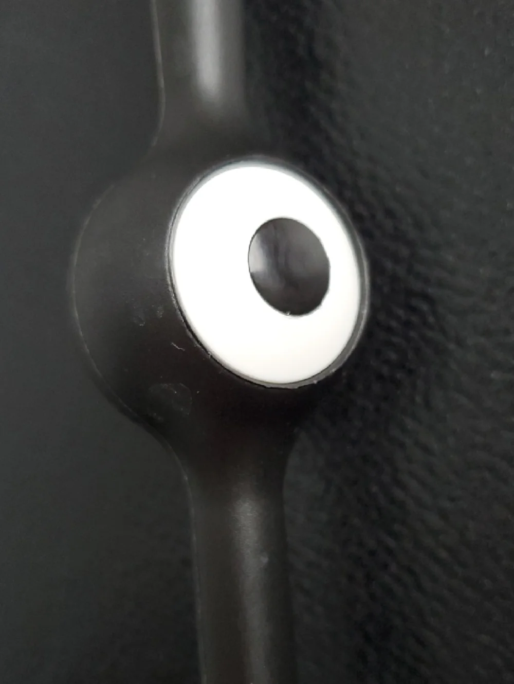 Black Novelty Bathroom Toilet Brush and Holder With Toilet Paper Holder
