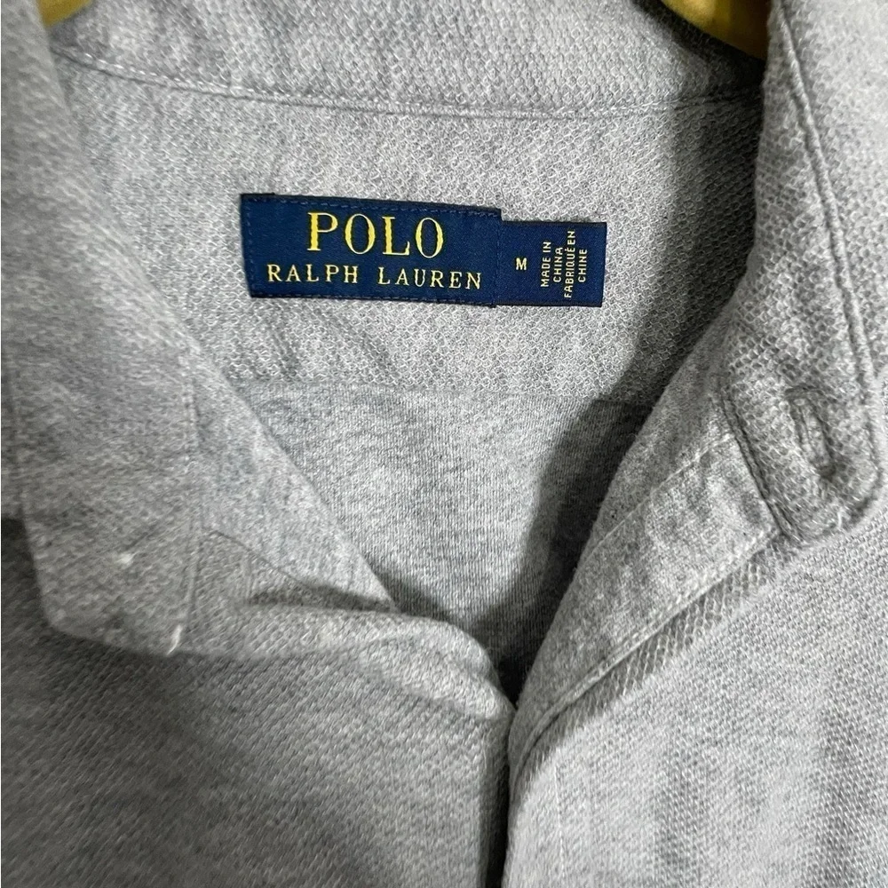 Polo Ralph Lauren Gray Button Down Shirt Medium