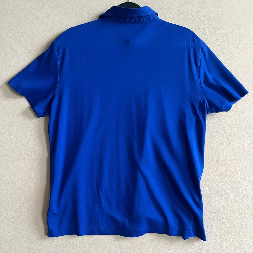 Polo Ralph Lauren Classic‎ Fit Polo Shirt Men’s L Royal Blue with Red Pony
