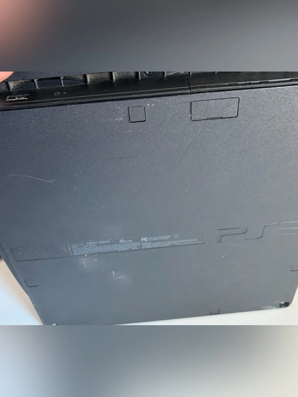 Sony PS3 Slim Console - Black Matte Finish