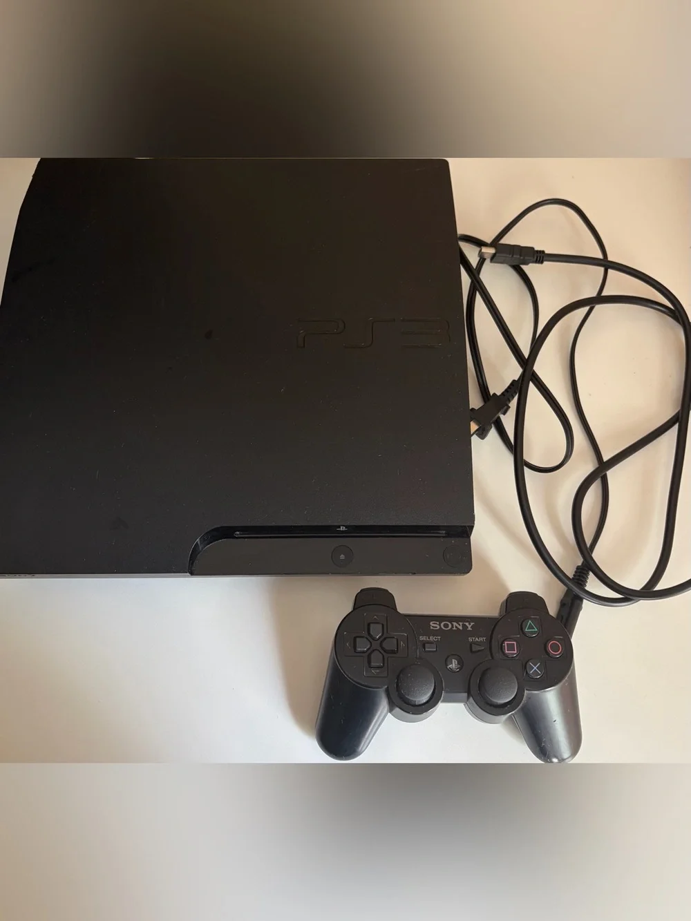 Sony PS3 Slim Console - Black Matte Finish