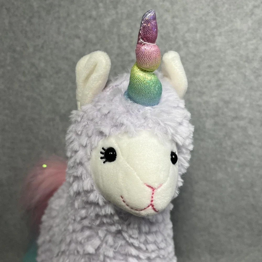 GUND Sugar Plum Unicorn Plush Stuffed Animal Rainbow Tail Sparkle Hooves‎ Pastel
