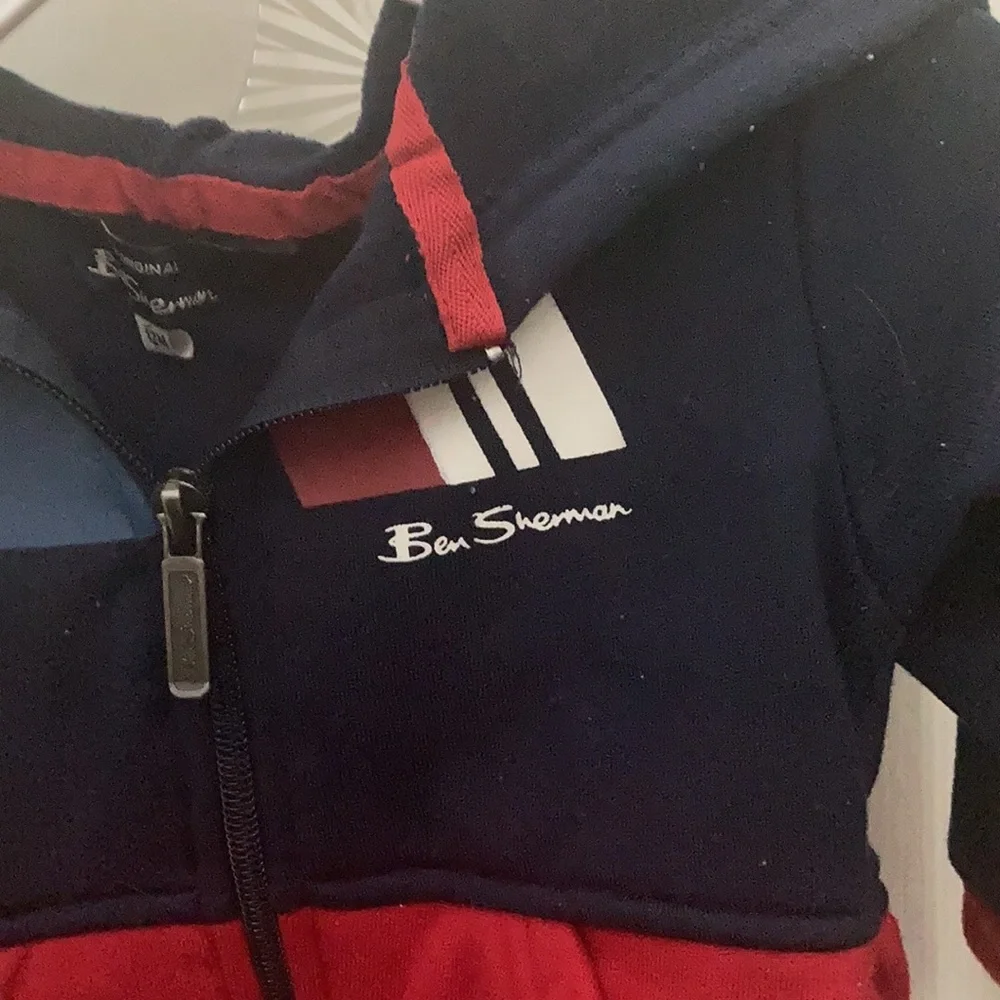FINAL MARKDOWN Ben Sherman infant velour jacket 12 months