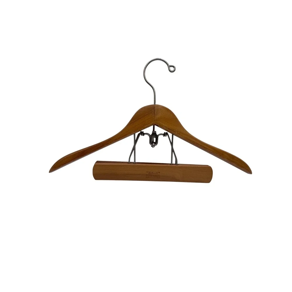 Setwell OS Brown Hanger Men's Vintage Wood Suit‎ Trousers
