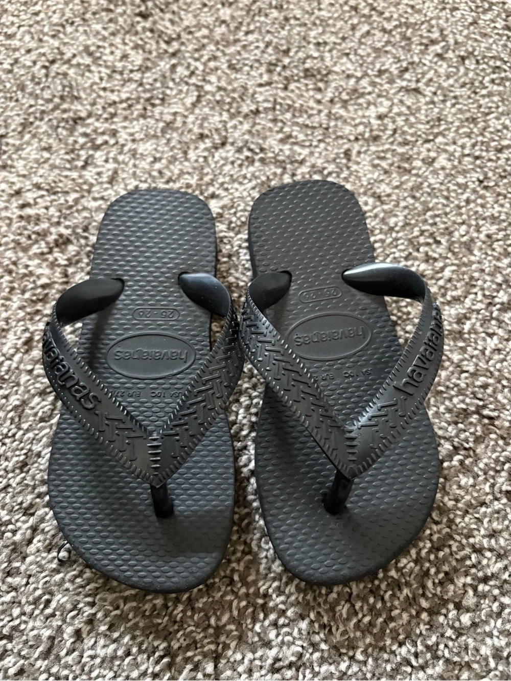 Havaianas Black Kid’s Flip Flops