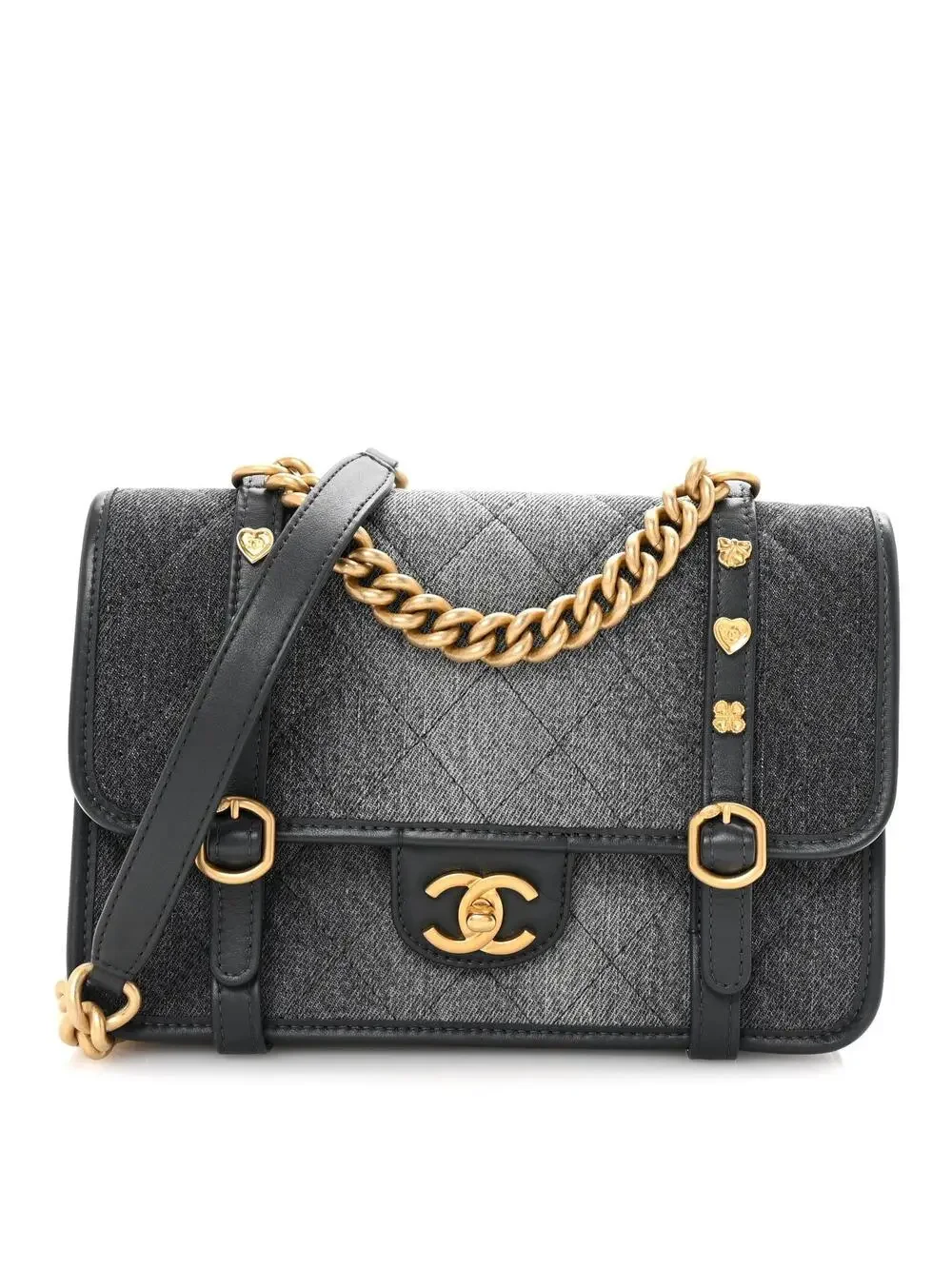 Chanel Washed Denim Quilted Messenger #321311C40B