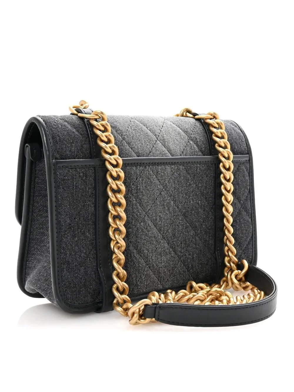 Chanel Washed Denim Quilted Messenger #321311C40B