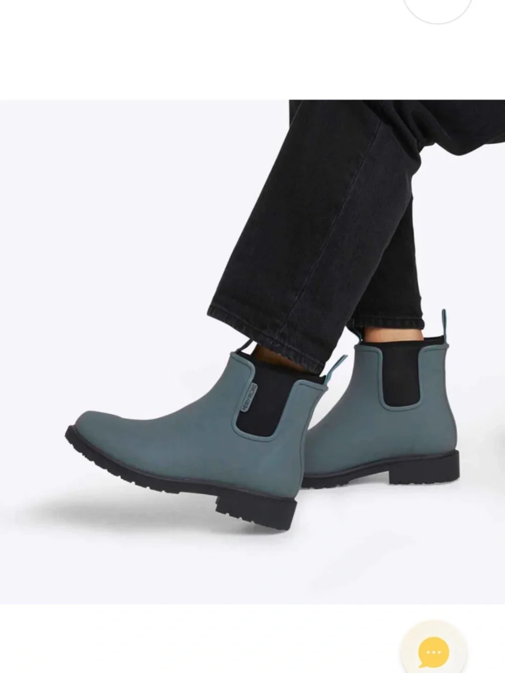 Bobbi Ankle Rainboot | Slate Grey | Size 6