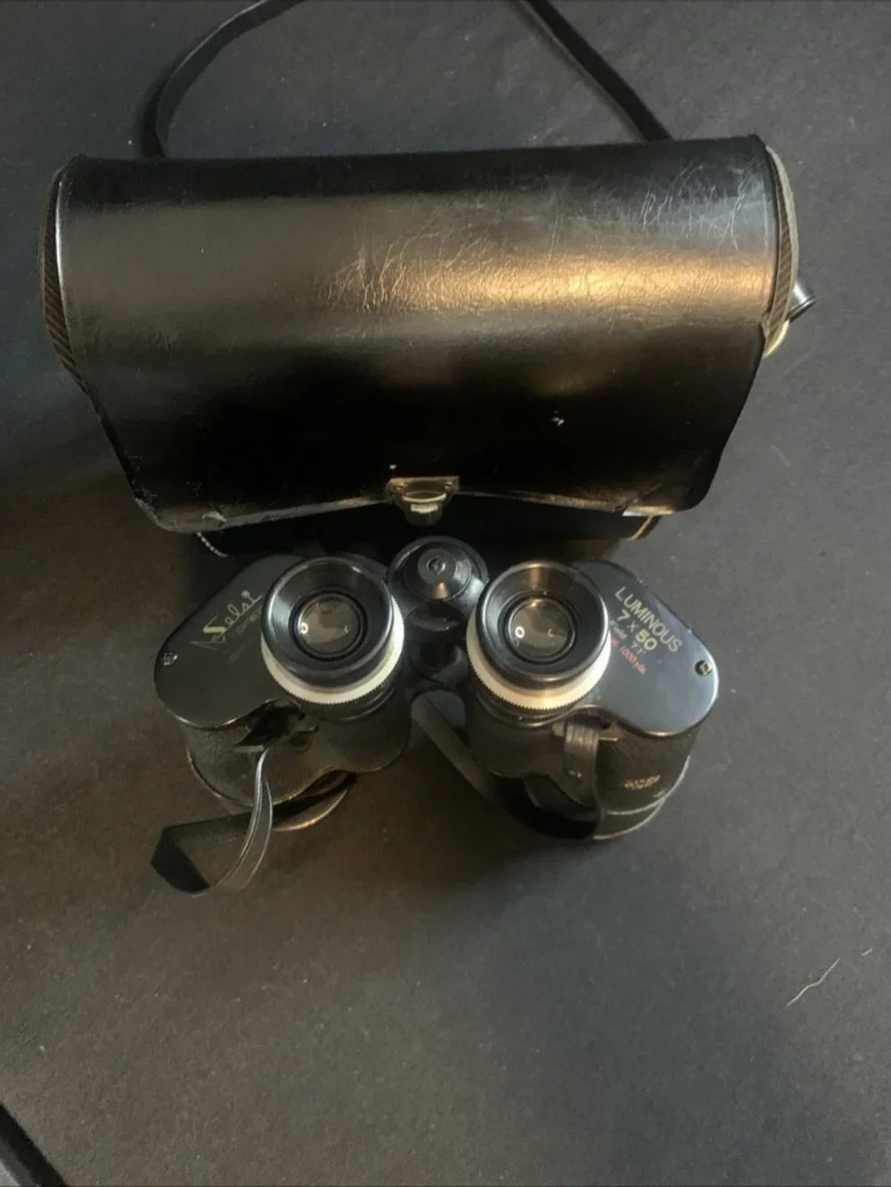 Vintage Selsi Luminous 7X50 Binoculars 372 ft @ 1000 Yards