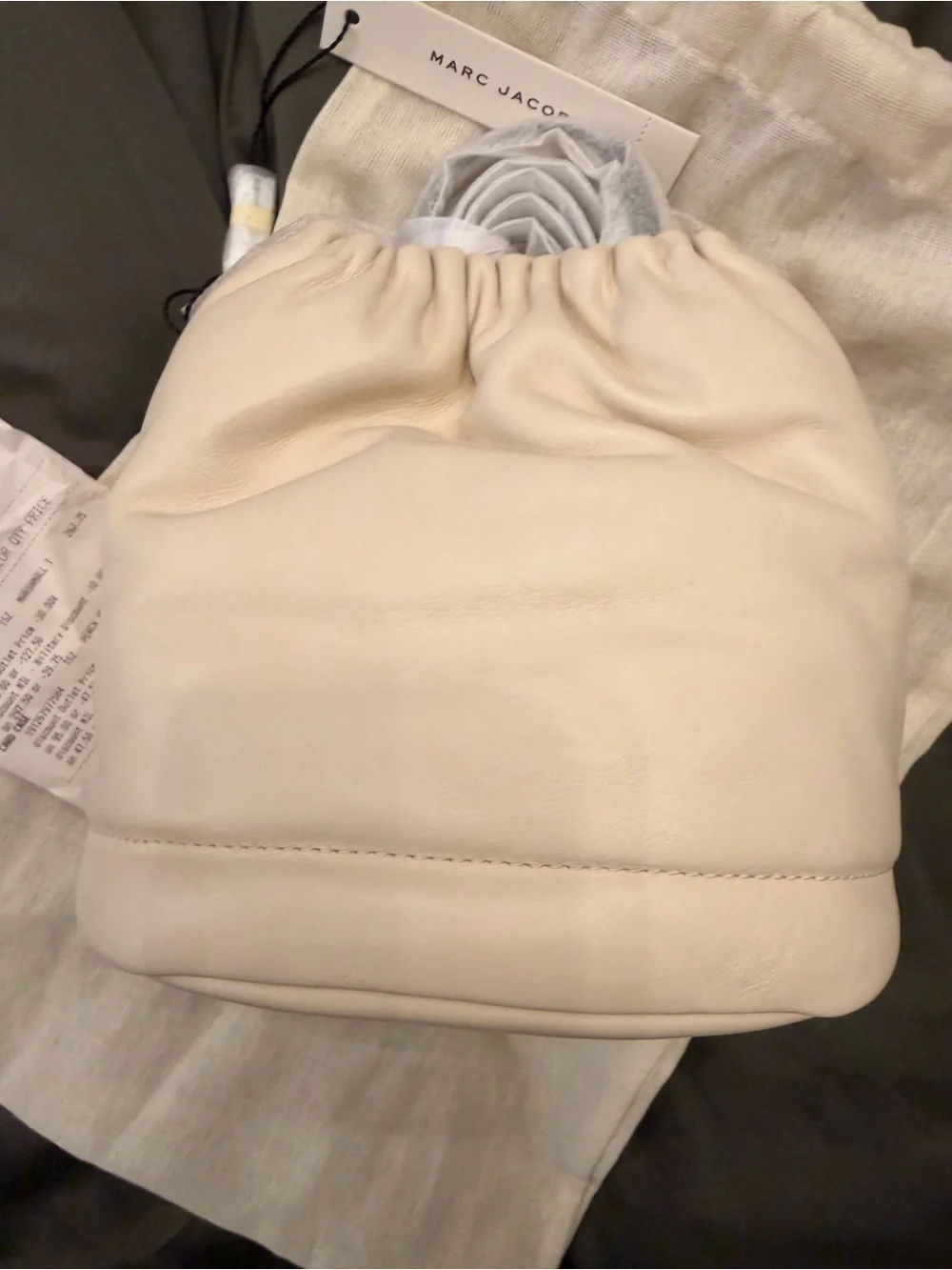 Marc Jacobs small Marshmallow bucket Bag