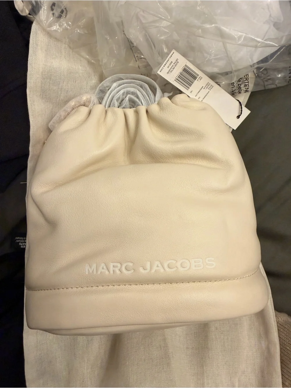 Marc Jacobs small Marshmallow bucket Bag