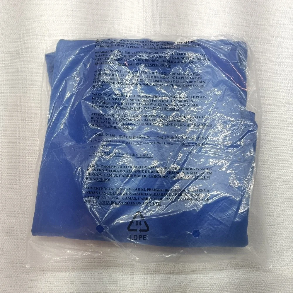 Visa Logo Blue Hanes Beefy-T Size XL (46/48) T-shirt New In Plastic‎