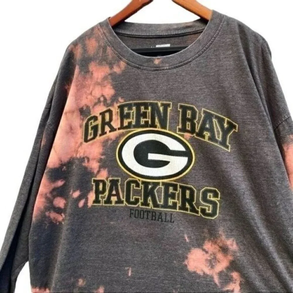 Vintage Green Bay Packers NFL Football Long Sleeve Shirt