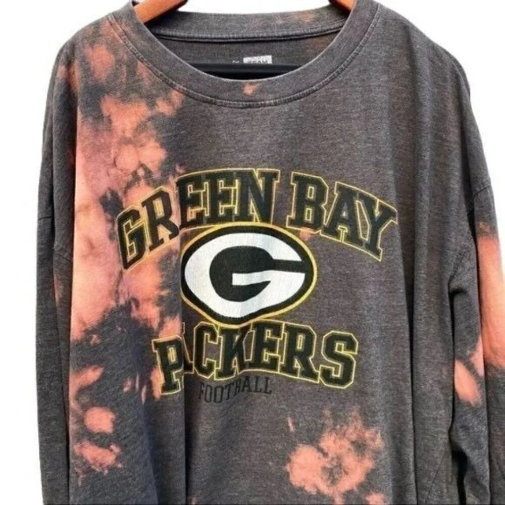 Vintage Green Bay Packers NFL Football Long Sleeve Shirt