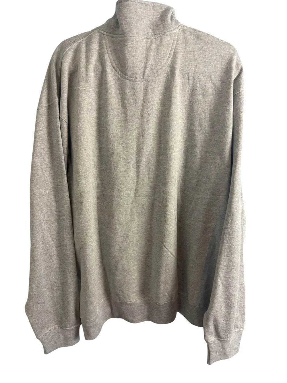 Blue 84 1/4 Zip Ohio State Gray Pullover Sweatshirt