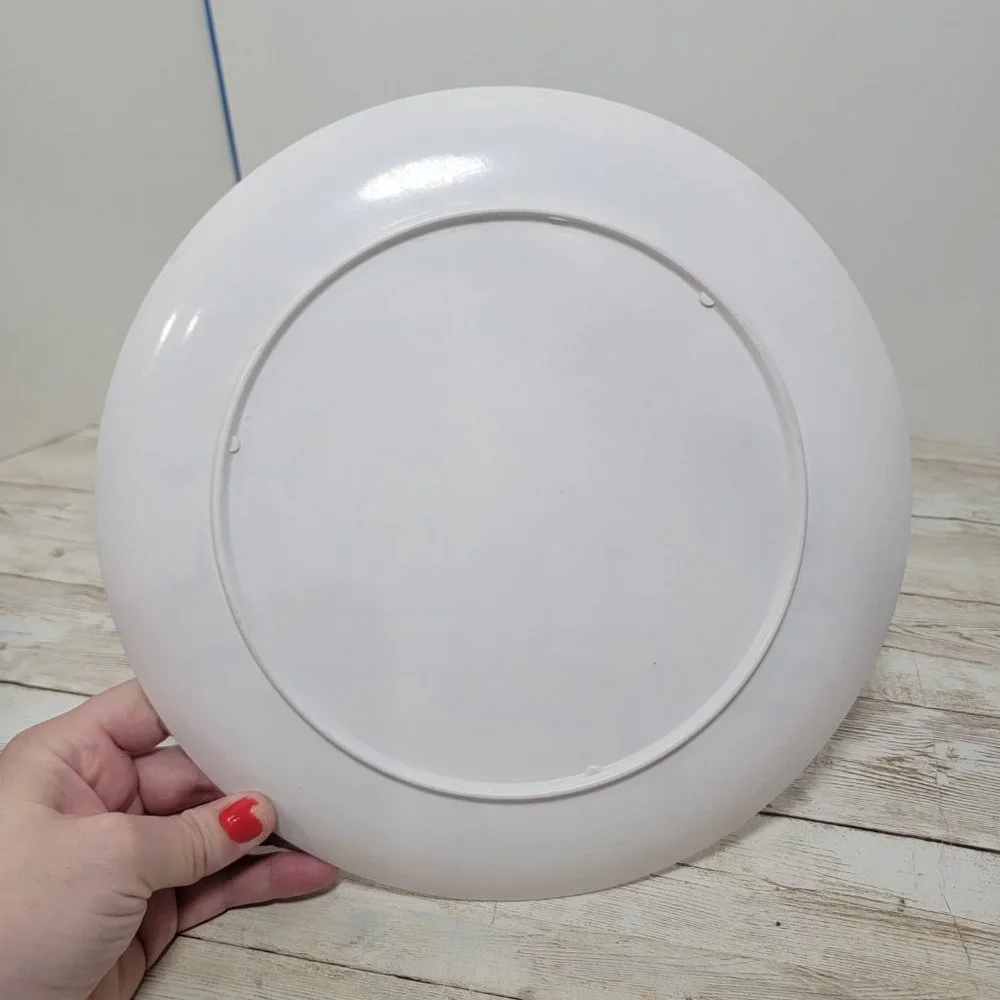 Vintage 1977 McDonald's Ronald McDonald Plate Big Mac Hamburgler Snow 10