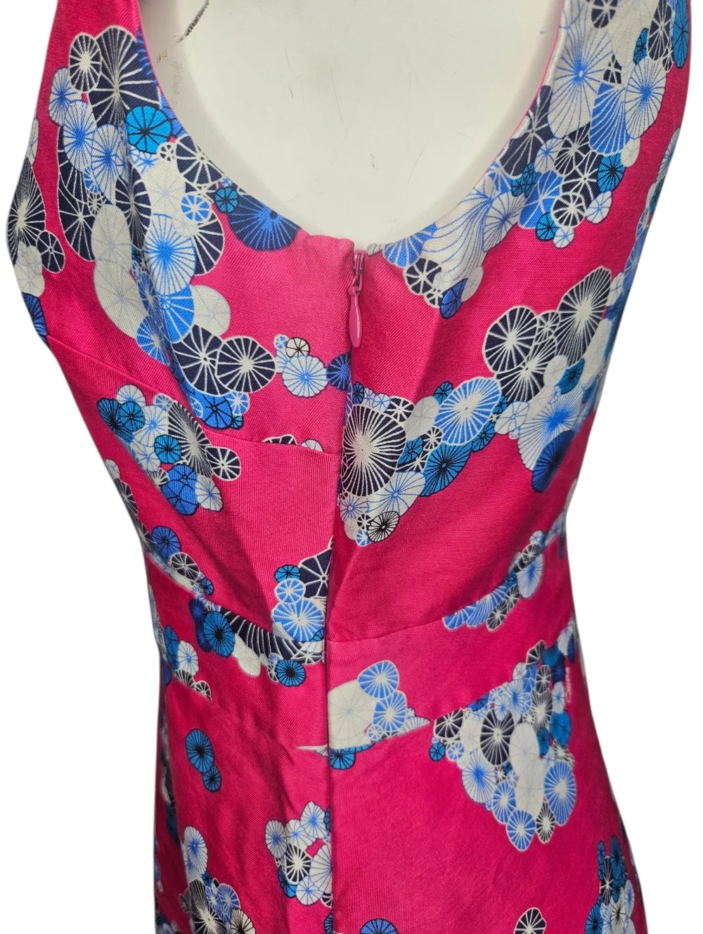 DVF‎ Topanga Mikado Flowers Fit & Flare Kentucky Derby Dress Sz 4