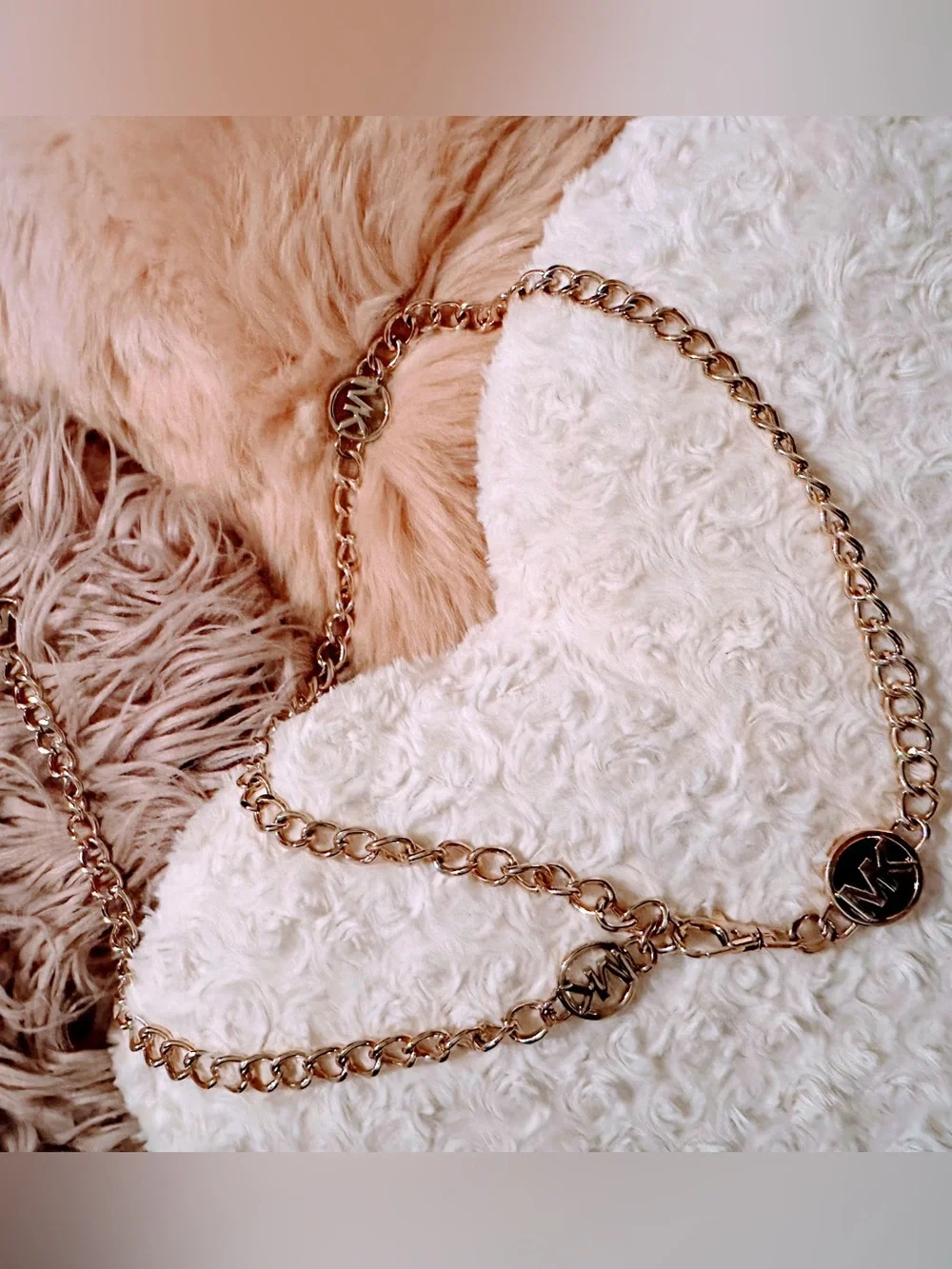 Michael Kors Gold Chain Belt