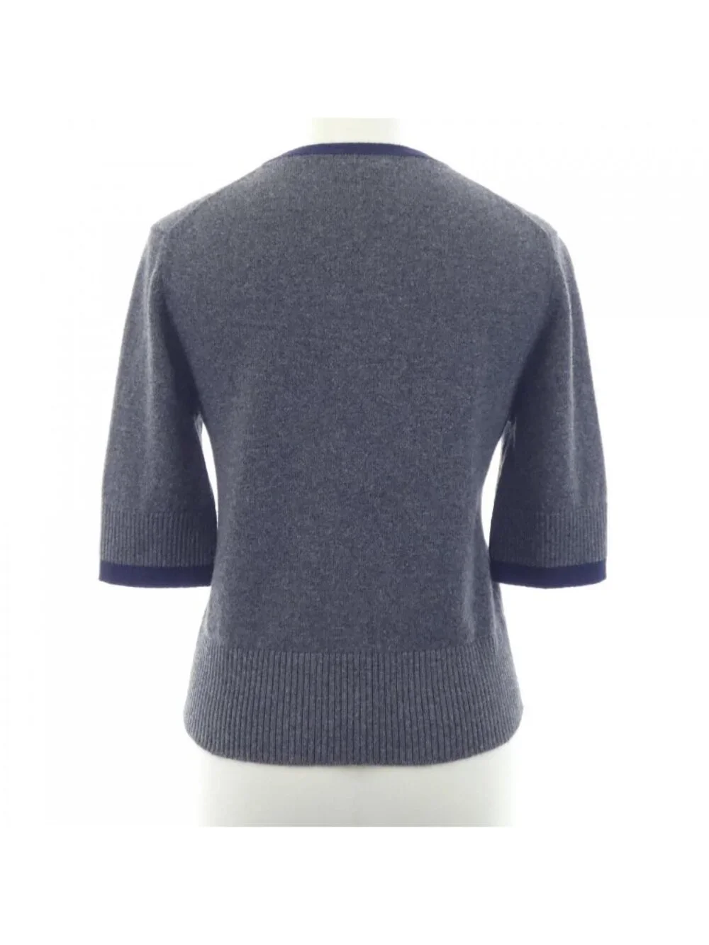 Chanel Knit Sweater Gray