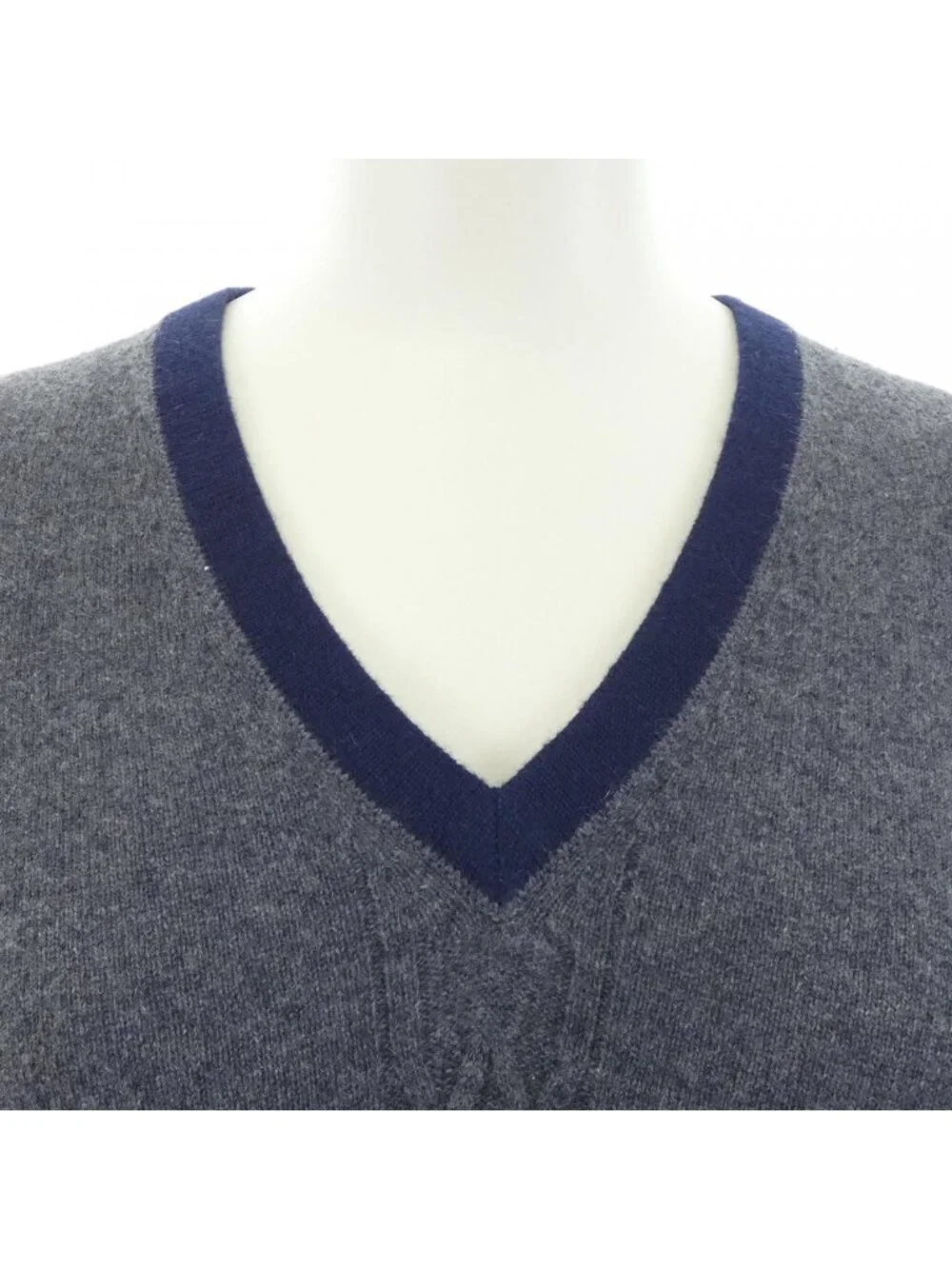 Chanel Knit Sweater Gray