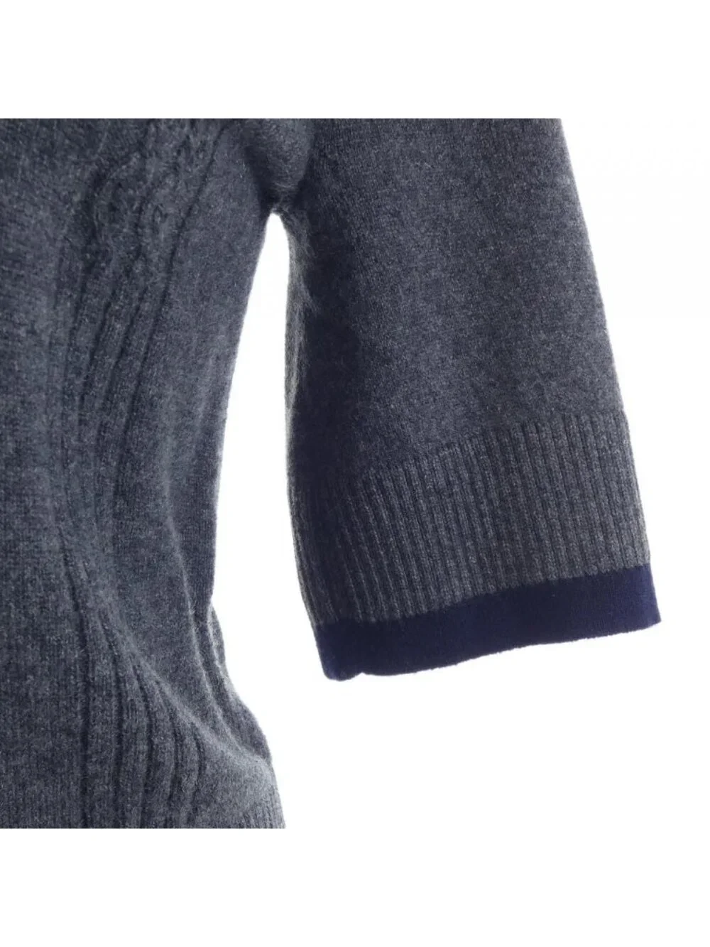 Chanel Knit Sweater Gray