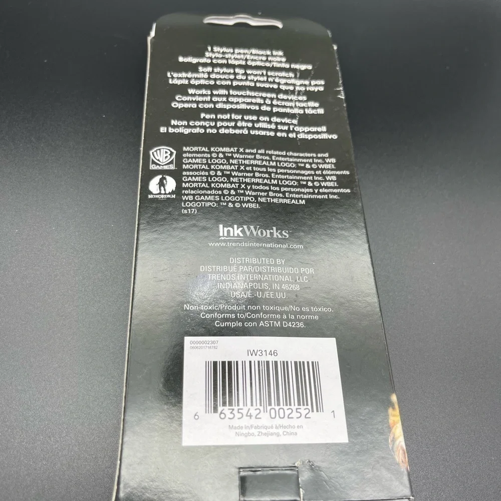 INKWORKS Mortal Kombat X Stylus Pen, NIB