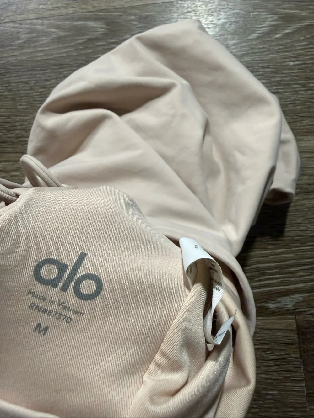 Alo Yoga Movement Sports Bra Tank Light Pink