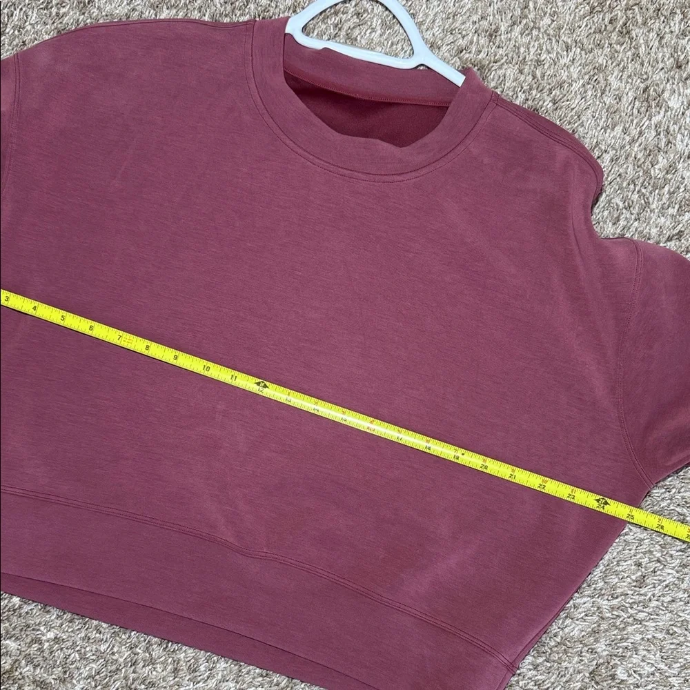 Lululemon Sweatshirt Cropped Softstreme