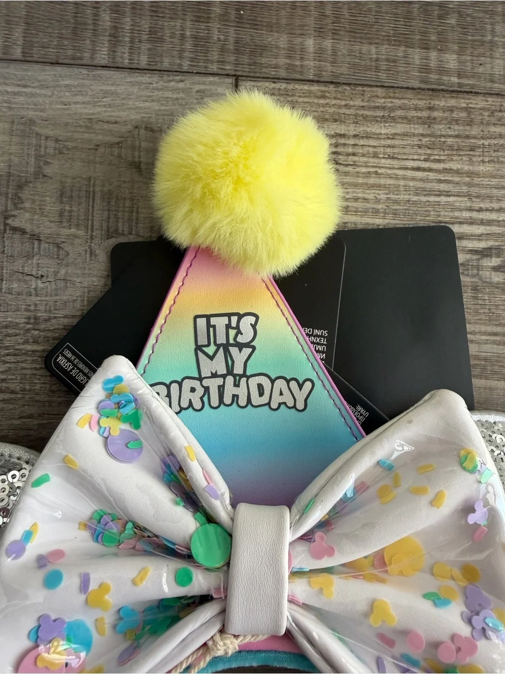 Loungefly It’s My Birthday Ears NWT RARE