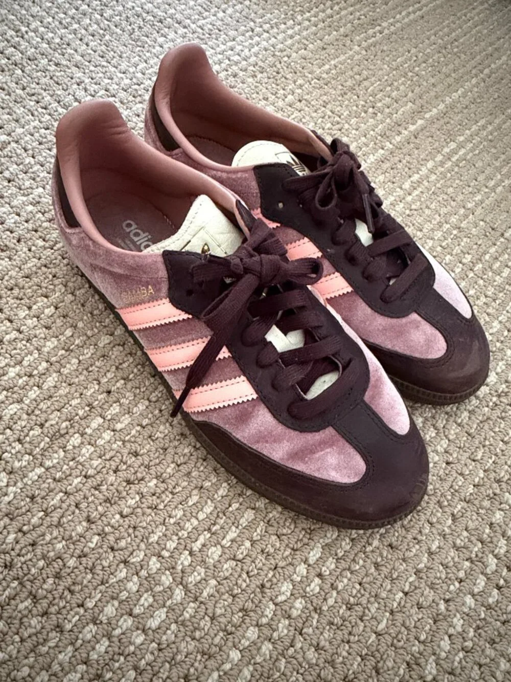 Adidas Women's Samba OG Sneaker in Warm Clay, Size 9
