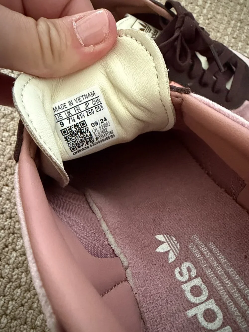 Adidas Women's Samba OG Sneaker in Warm Clay, Size 9