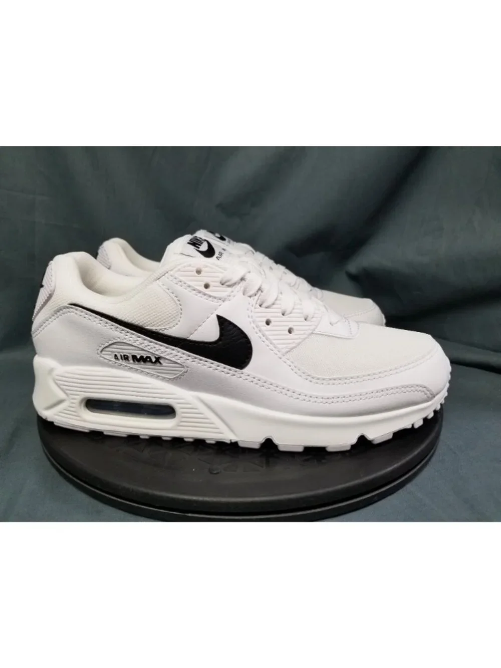 Nike Air Max 90 Next Nature White Black Women's Size 8.5 NEW NO BOX!