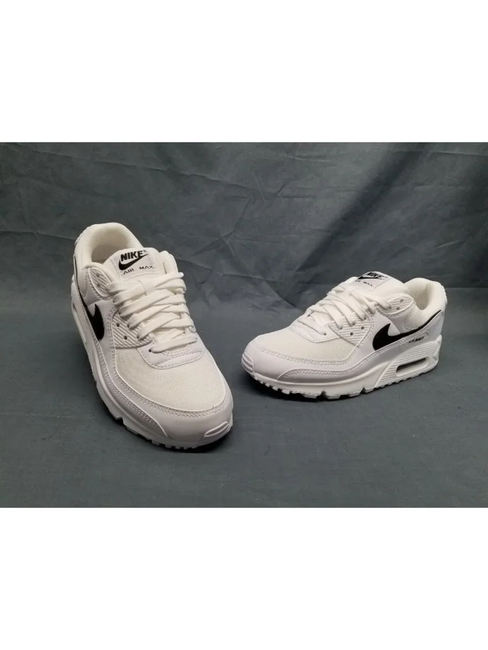 Nike Air Max 90 Next Nature White Black Women's Size 8.5 NEW NO BOX!