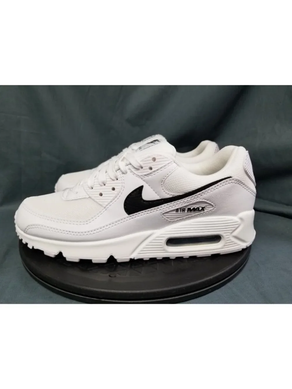 Nike Air Max 90 Next Nature White Black Women's Size 8.5 NEW NO BOX!