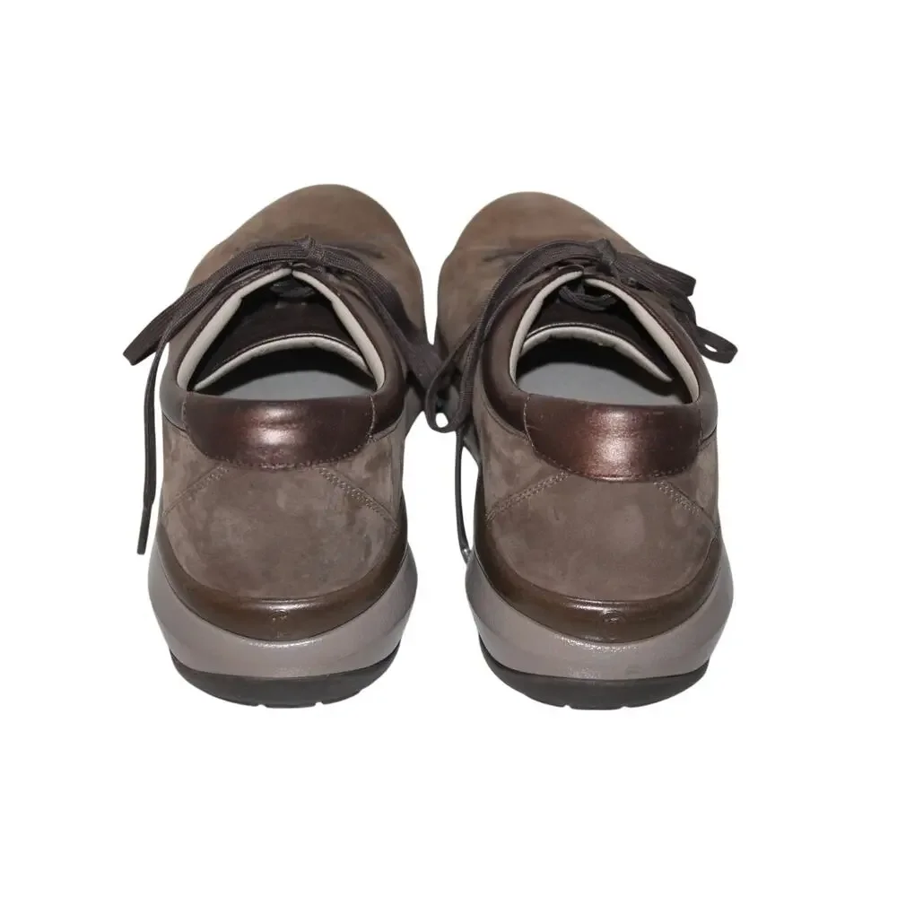 Joya Athena Trek Casual Shoe Sneaker, Brown, Leather, Women's Size 10
