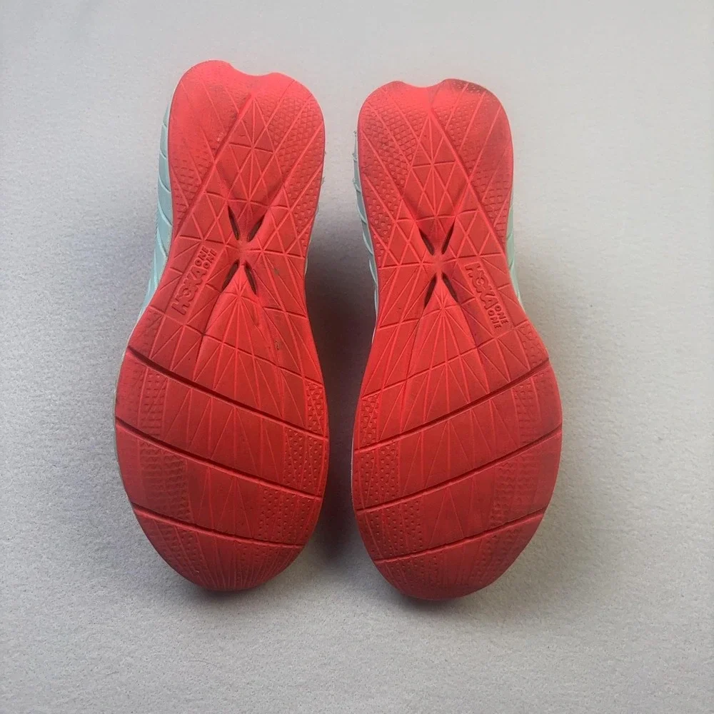 Hoka One One Carbon X 2 Shoes Womens Sz 8.5 White Running Sneakers 1113527 WBOR