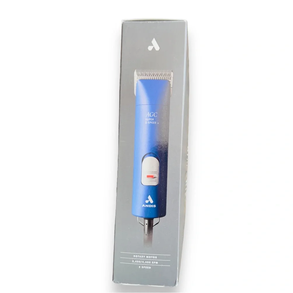 ANDIS Professional Proclip AGC+ 2-Speed Clipper • Blue Dog Grooming Shears NEW