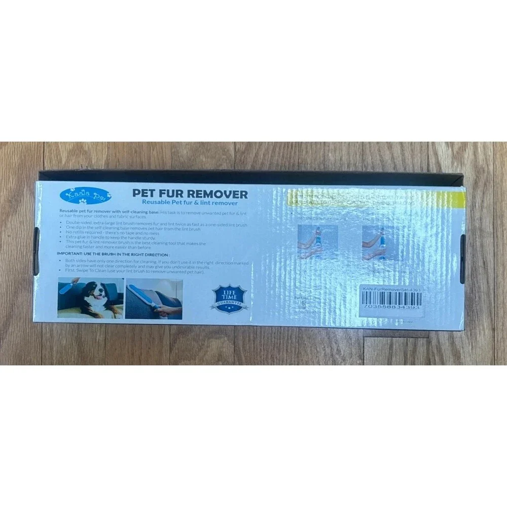 Kaala Pet- Pet Cat Dog Fur Hair Remover & Lint Remover Reusable-with Bonus