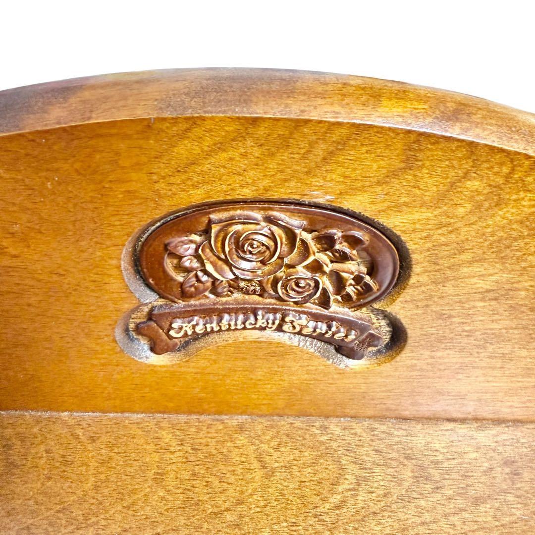 Akebono Kōgei Telephone Stand Wooden Storage Furniture Showa Retro Furniture Antique