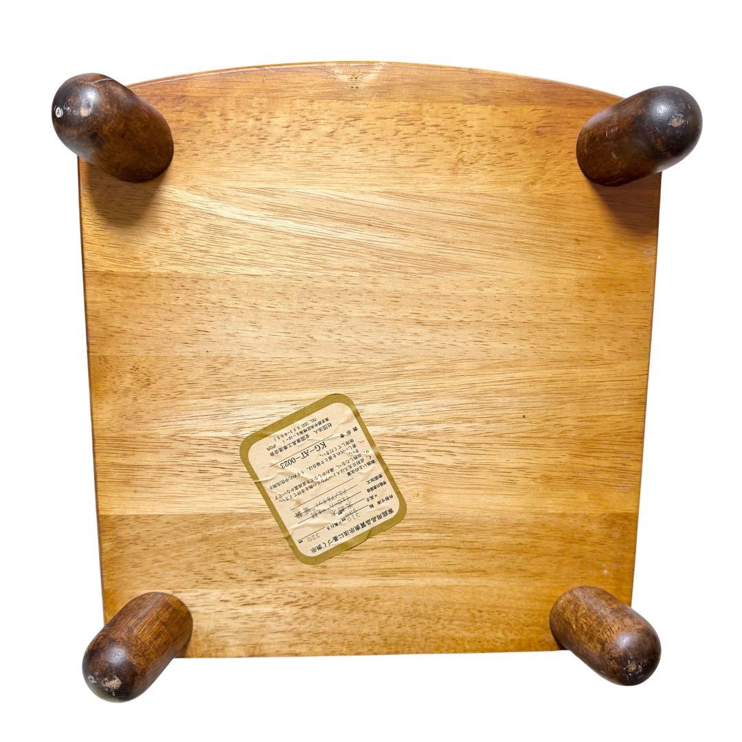 Akebono Kōgei Telephone Stand Wooden Storage Furniture Showa Retro Furniture Antique