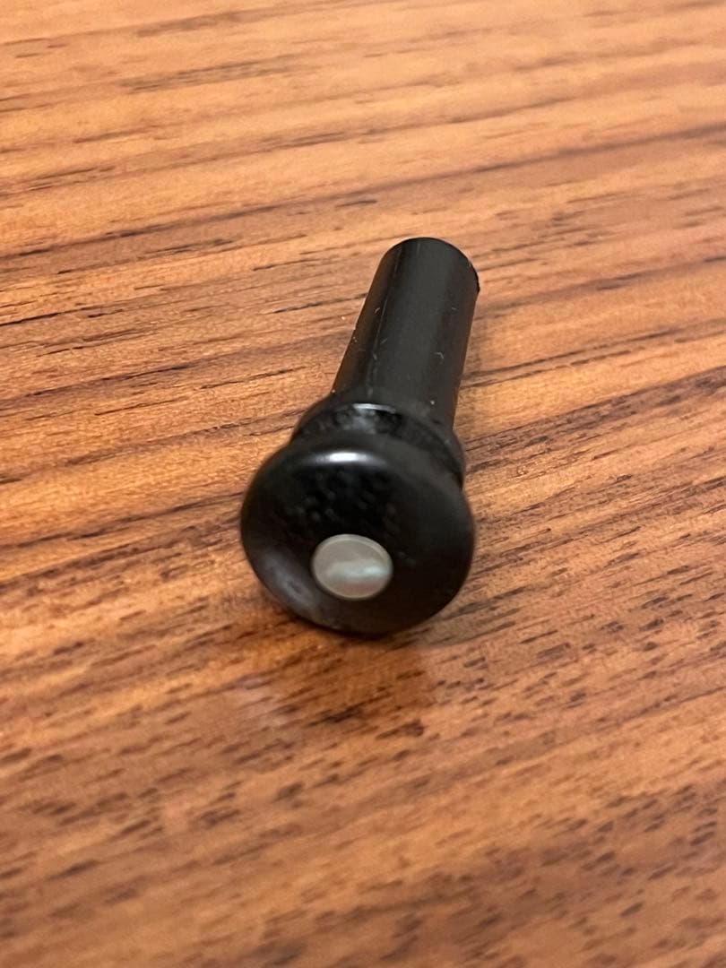 Martin Bridge Pin & End Pin Set - Ebony