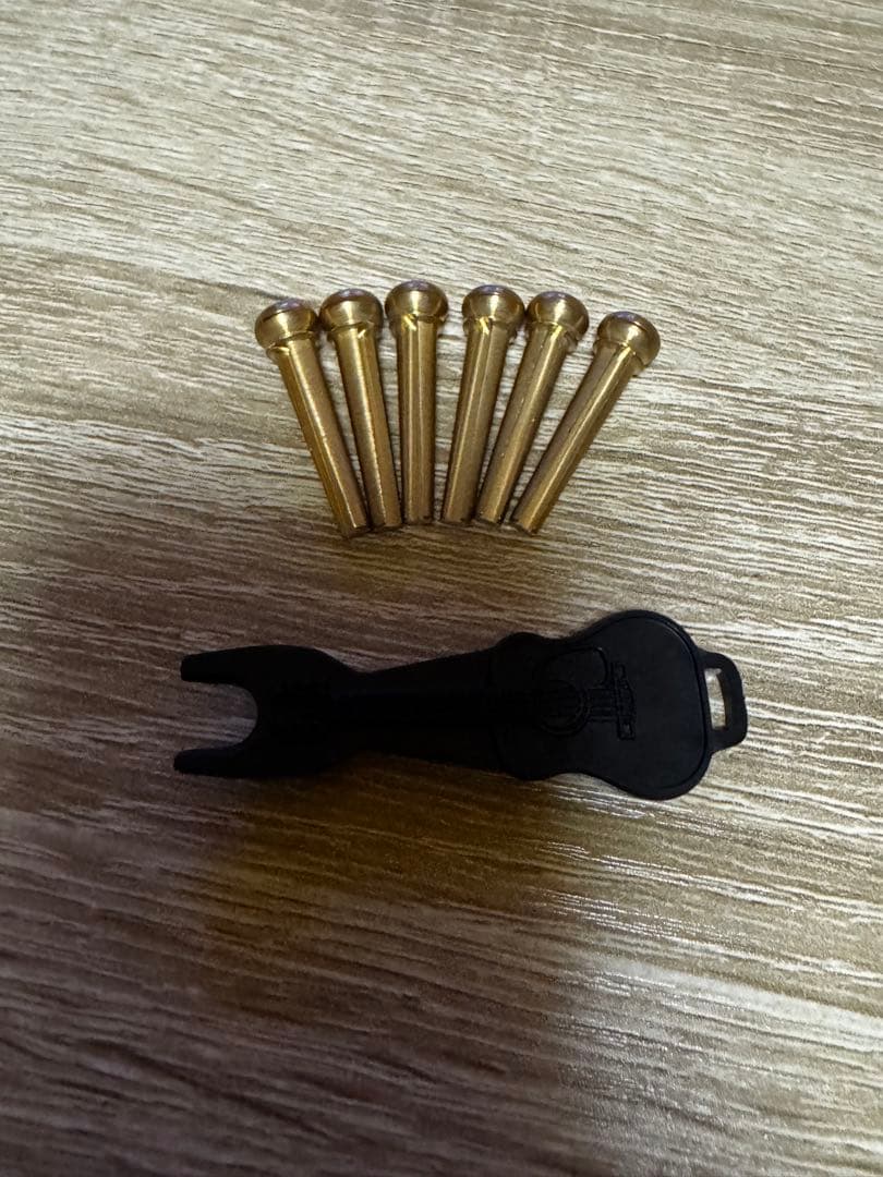 Brass Bridge Pins - Pickboy - Genuine Brass