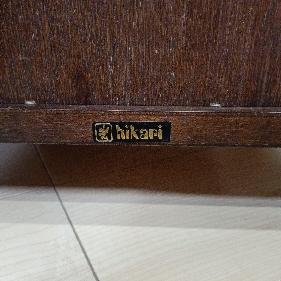 HIKARI Hikari Furniture Wooden Side Chest Telephone Stand Storage 3-Tier Antique Furniture