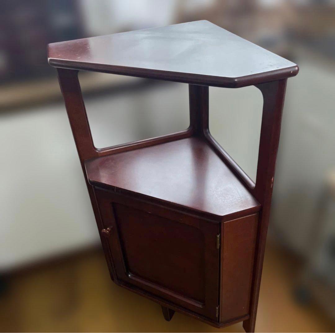 Karimoku Telephone Stand, Wooden, Corner Unit, Interior