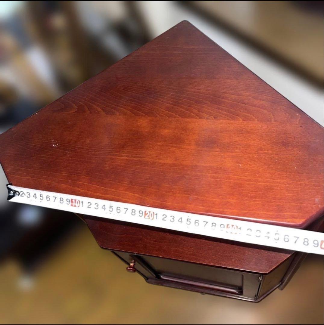 Karimoku Telephone Stand, Wooden, Corner Unit, Interior