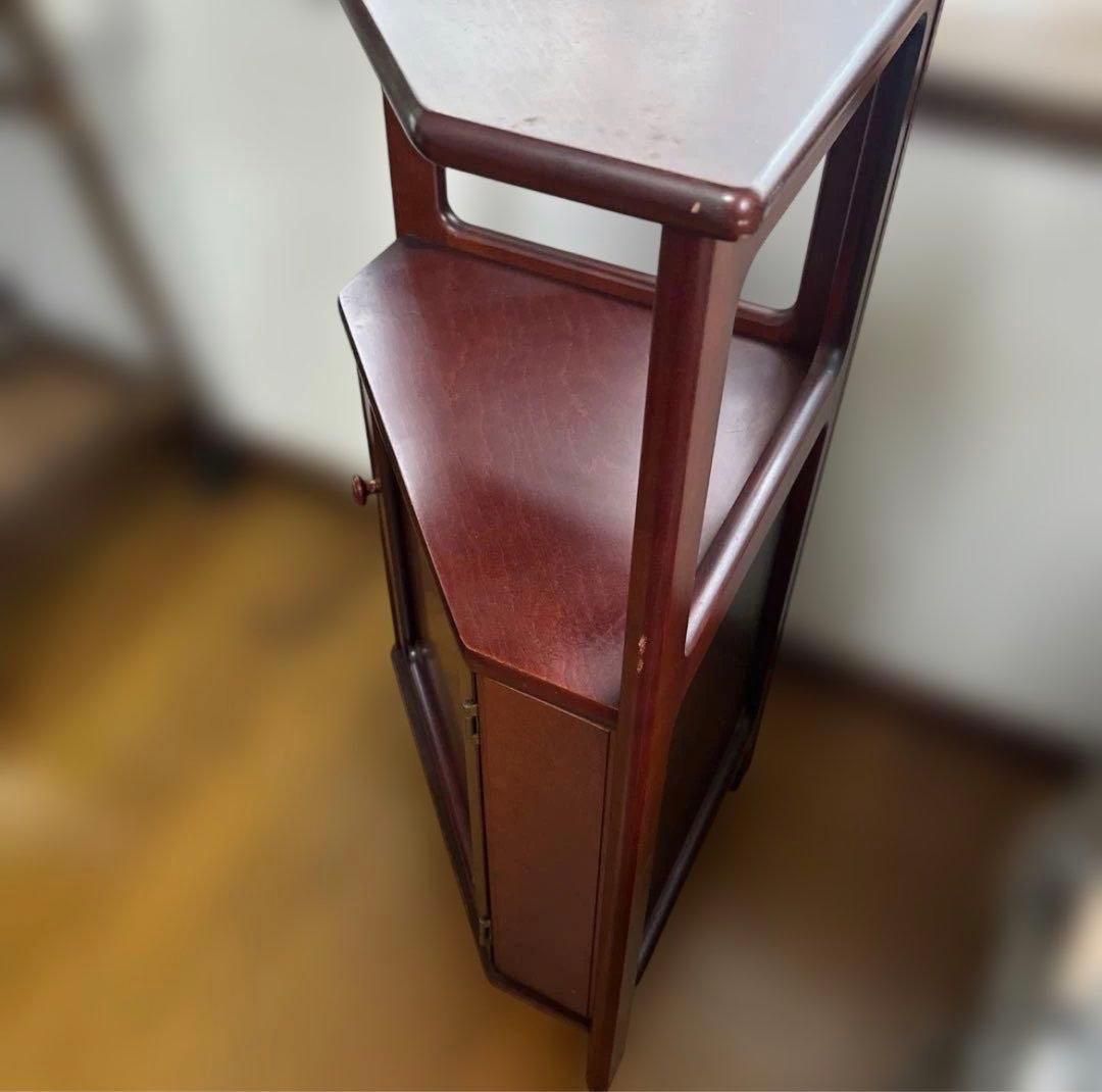 Karimoku Telephone Stand, Wooden, Corner Unit, Interior