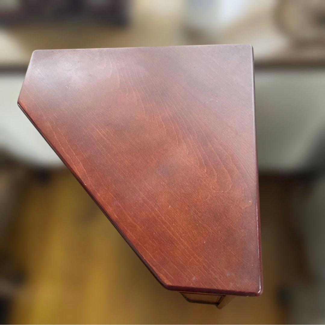 Karimoku Telephone Stand, Wooden, Corner Unit, Interior