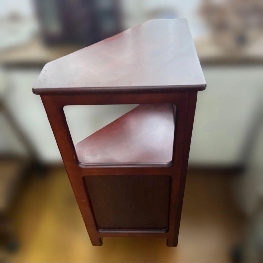 Karimoku Telephone Stand, Wooden, Corner Unit, Interior