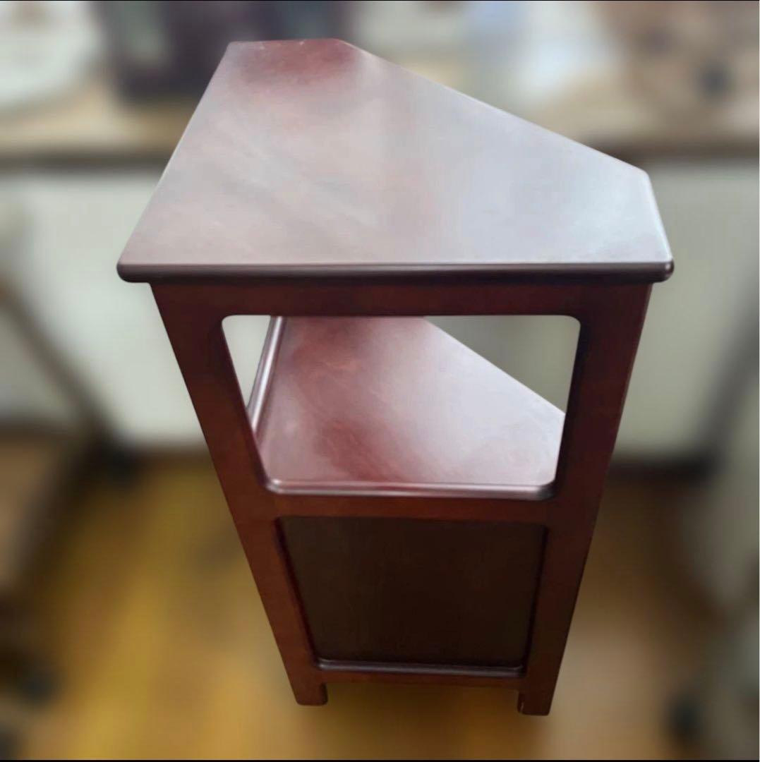 Karimoku Telephone Stand, Wooden, Corner Unit, Interior
